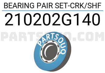 Mobis 210202G140 BEARING PAIR SET-CRK/SHF