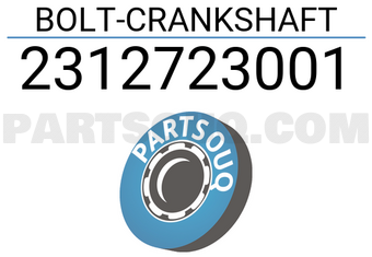 Mobis 2312723001 BOLT-CRANKSHAFT