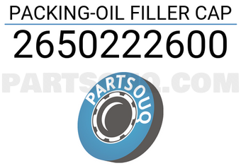 Mobis 2650222600 PACKING-OIL FILLER CAP