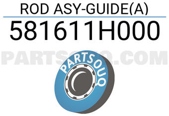 Mobis 581611H000 ROD ASY-GUIDE(A)