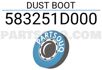 Mobis 583251D000 DUST BOOT