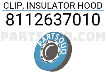 Mobis 8112637010 Clip, Insulator Hood