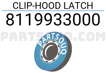 Mobis 8119933000 CLIP-HOOD LATCH