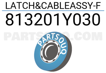 Mobis 813201Y030 LATCH&CABLEASSY-F