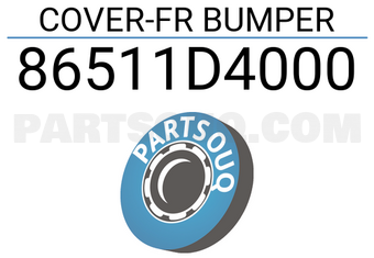 Mobis 86511D4000 COVER-FR BUMPER