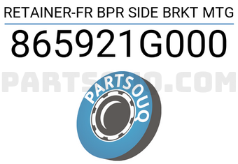 Mobis 865921G000 RETAINER-FR BPR SIDE BRKT MTG
