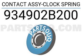 Mobis 934902B200 CONTACT ASSY-CLOCK SPRING