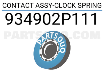 Mobis 934902P111 CONTACT ASSY-CLOCK SPRING