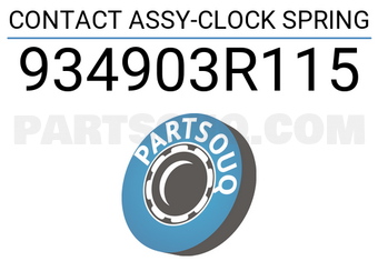 Mobis 934903R115 CONTACT ASSY-CLOCK SPRING