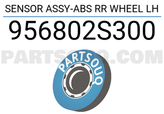 Mobis 956802S300 SENSOR ASSY-ABS RR WHEEL LH