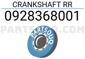 Musashi 0928368001 CRANKSHAFT RR