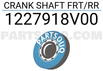 Musashi 1227918V00 CRANK SHAFT FRT/RR