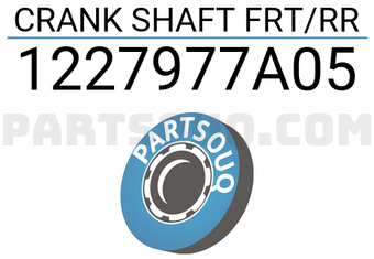 Musashi 1227977A05 CRANK SHAFT FRT/RR
