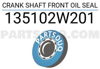 Musashi 135102W201 CRANK SHAFT FRONT OIL SEAL