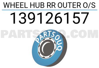 Musashi 139126157 WHEEL HUB RR OUTER O/S