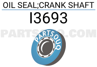 Musashi I3693 OIL SEAL;CRANK SHAFT