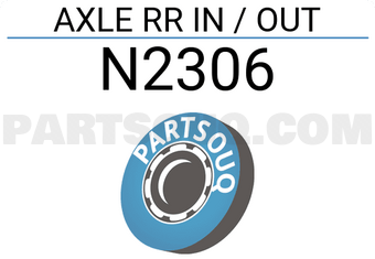 Musashi N2306 AXLE RR IN / OUT