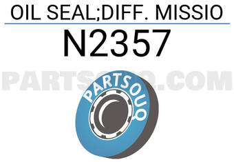 Musashi N2357 OIL SEAL;DIFF. MISSIO