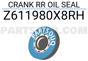 Musashi Z611980X8RH CRANK RR OIL SEAL