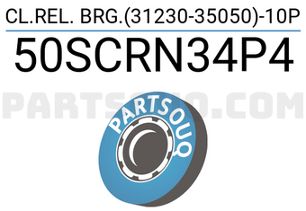 NAC 50SCRN34P4 CL.REL. BRG.(31230-35050)-10P