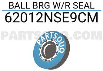 NAC 62012NSE9CM BALL BRG W/R SEAL