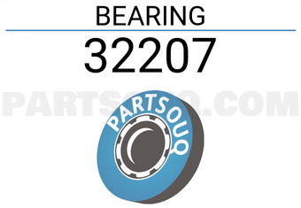 NACHI 32207 BEARING