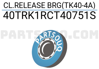 NACHI 40TRK1RCT40751S CL.RELEASE BRG(TK40-4A)