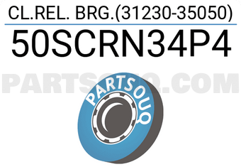 NACHI 50SCRN34P4 CL.REL. BRG.(31230-35050)