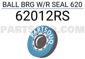 NACHI 62012RS BALL BRG W/R SEAL 620