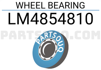 NACHI LM4854810 WHEEL BEARING