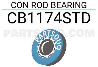 NDC CB1174STD CON ROD BEARING