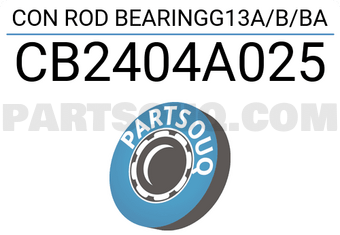 NDC CB2404A025 CON ROD BEARINGG13A/B/BA