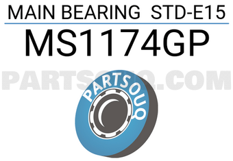 NDC MS1174GP MAIN BEARING STD-E15