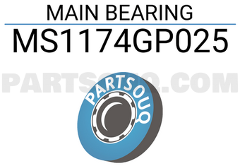 NDC MS1174GP025 MAIN BEARING