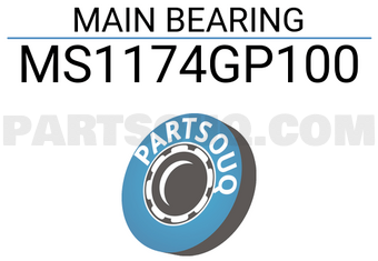 NDC MS1174GP100 MAIN BEARING