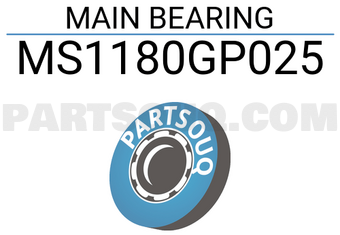 NDC MS1180GP025 MAIN BEARING