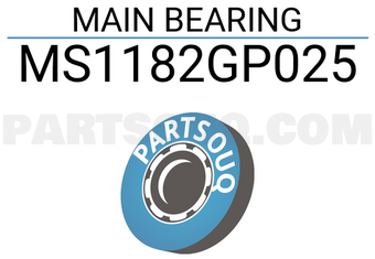 NDC MS1182GP025 MAIN BEARING