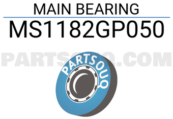 NDC MS1182GP050 MAIN BEARING