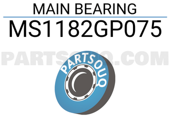 NDC MS1182GP075 MAIN BEARING