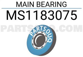 NDC MS1183075 MAIN BEARING