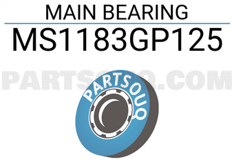 NDC MS1183GP125 MAIN BEARING