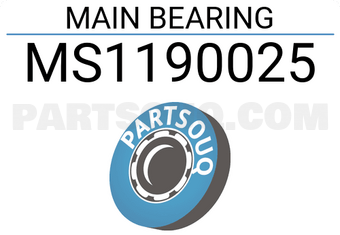 NDC MS1190025 MAIN BEARING