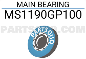 NDC MS1190GP100 MAIN BEARING