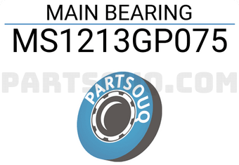 NDC MS1213GP075 MAIN BEARING