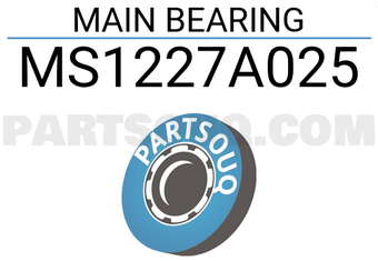 NDC MS1227A025 MAIN BEARING