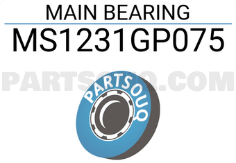 NDC MS1231GP075 MAIN BEARING