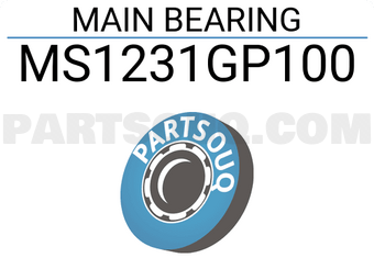 NDC MS1231GP100 MAIN BEARING