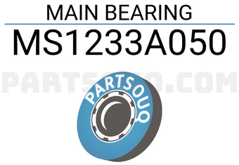 NDC MS1233A050 MAIN BEARING