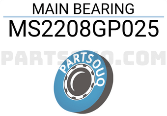 NDC MS2208GP025 MAIN BEARING