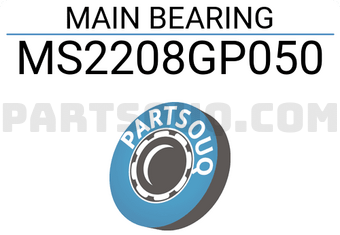 NDC MS2208GP050 MAIN BEARING